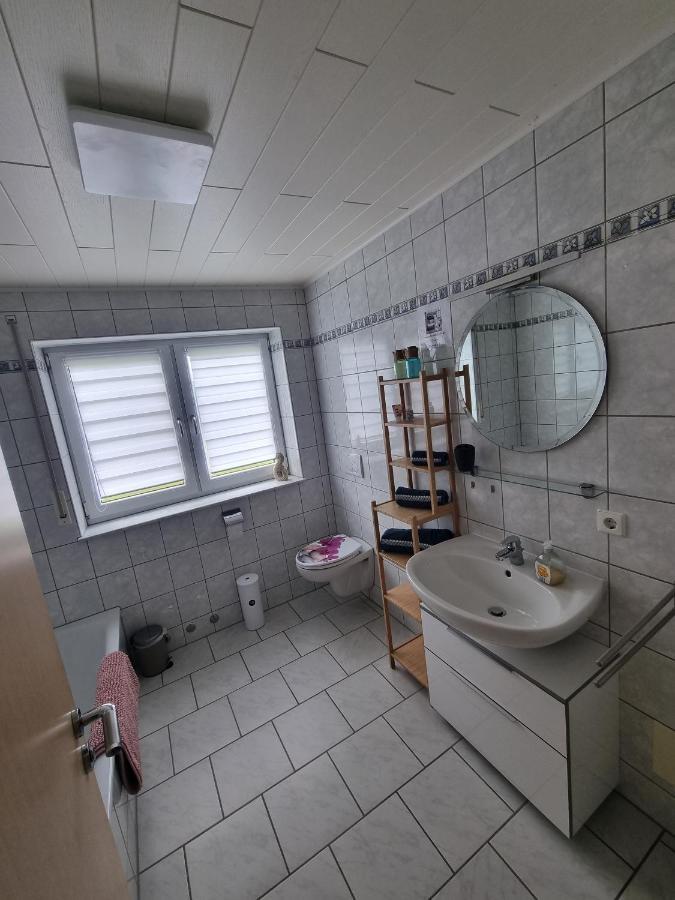 Ferienwohnung Biosphaerenblick Münsingen المظهر الخارجي الصورة